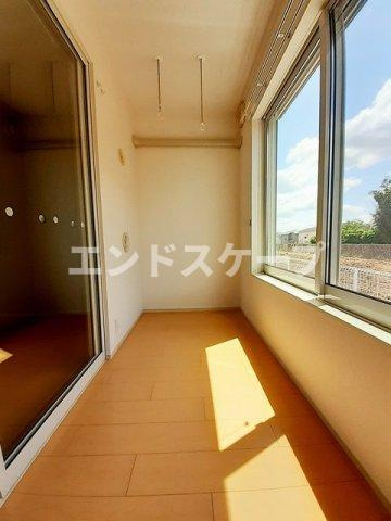 ラ・ルーチェⅠのバルコニー|高崎、前橋のお部屋探しはエンドスケープまで！お客様の理想お聞かせ下さい♪