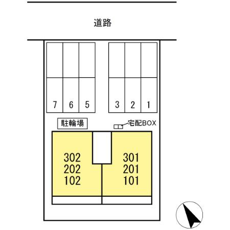 D-avance MHの駐車場