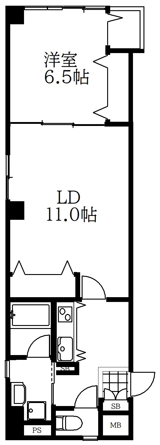 CRYSTAL SQUARE GINZA-2の間取り