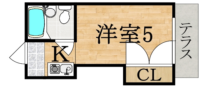 アートハウスならの間取り