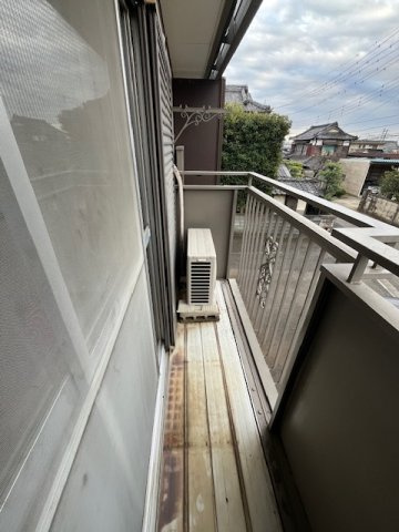 フォーブル中野のバルコニー