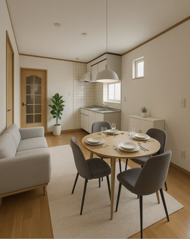 タウンサンロイヤルCの内装|家具はイメージです。