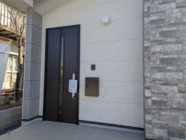 水戸市小吹町2期の玄関|玄関です。玄関は住まいの（顔）です～♪新しい生活を新しい家で♪