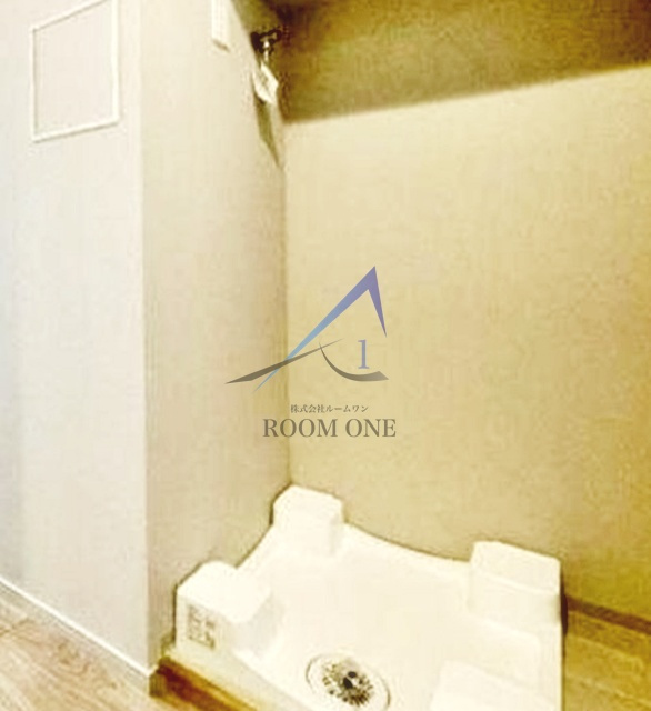 ベルシード門前仲町Ⅱの設備|洗濯機置き場です。