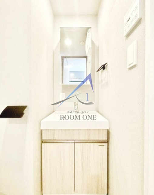 ベルシード門前仲町Ⅱの洗面所|洗面台です。