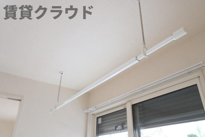 ルミエール更級の寝室|室内物干機