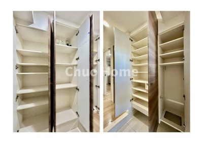 【玄関】 | パレステージ浅草橋 | 【玄関】玄関には大型のシューズクローゼットを設置しておりますのでいつでもスッキリりとした空間を保てます。玄関周りを清潔に使うのはとても大事なことですよね。