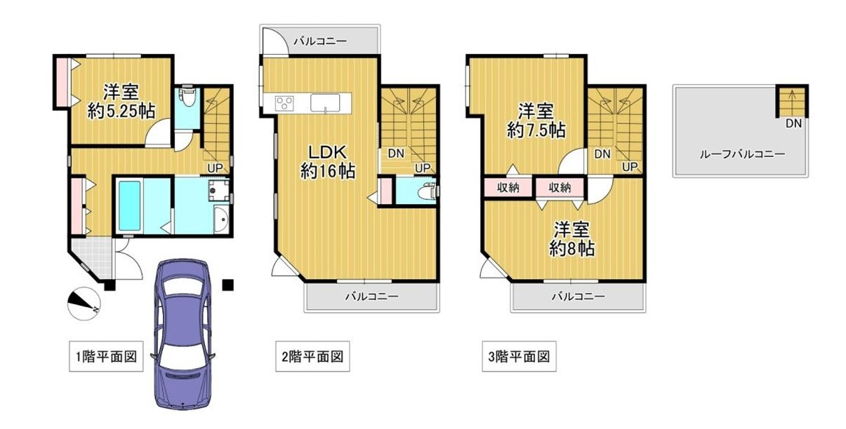 佐太中町7丁目　中古一戸建ての間取り|間取り図はいかがですか？ご希望を叶える間取りですか？リビングの広さは？水回りの位置は？カウンターキッチン？など色々な情報が集約されています。弊社ではリフォームなどのご相談も承っております。