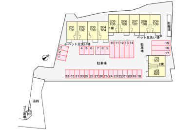 【区画図】 | グッド・アイランド阿見Ⅰ