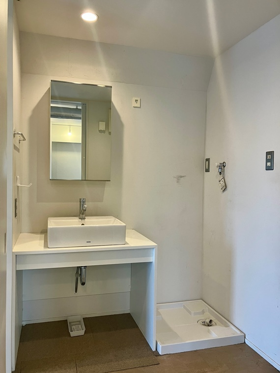 ヴェルアージュ春日部中央の洗面所