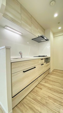 プレサンス神戸和田岬ステーションフロントのキッチン