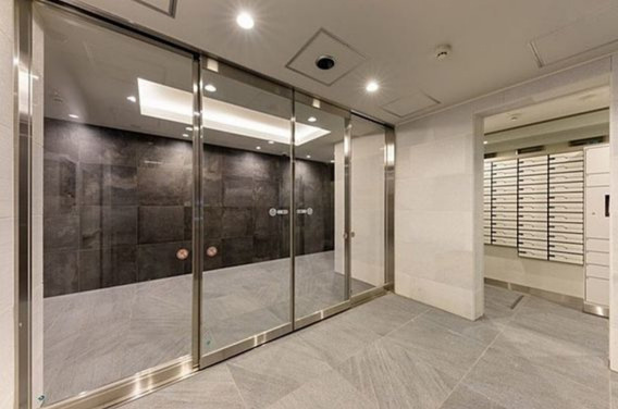 バウスフラッツ住吉のエントランス