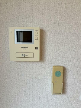 ラッフルズ・プレイスのセキュリティ|モニタ付インターホンで安心♪