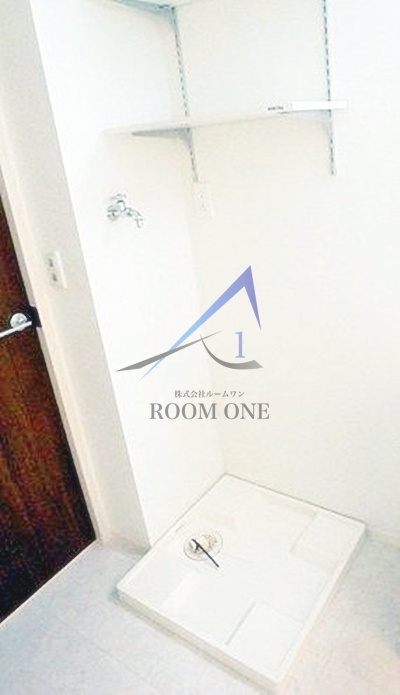 メザードの設備|洗濯機置き場です。