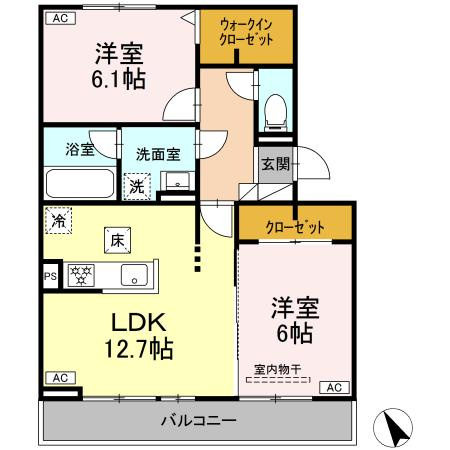 D-avance MHの間取り