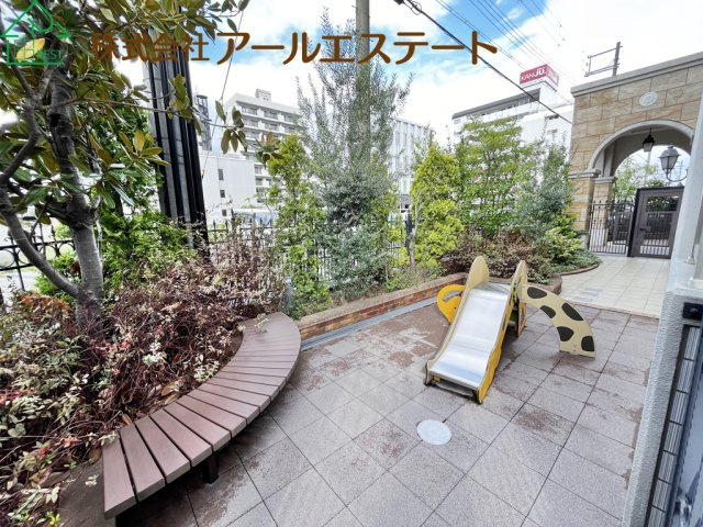 デュオプレステージ姫路マークスフォート　JR「姫路駅」徒歩15分の庭