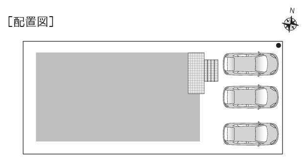 北区松浜6丁目　中古戸建のその他|配置図