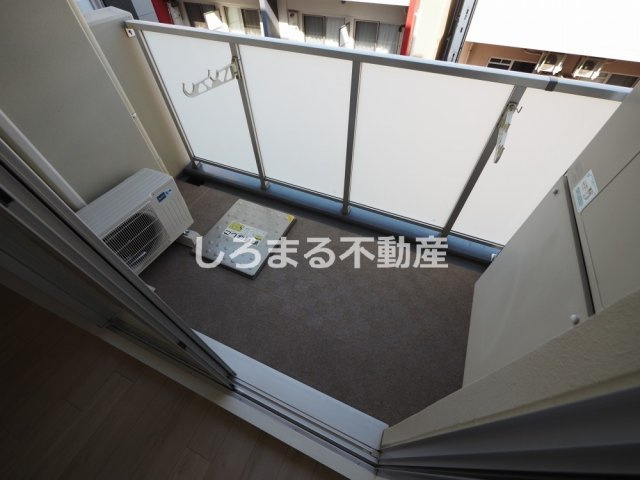 アーバネックス谷町Ⅱのバルコニー