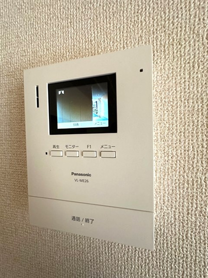 【セキュリティ】 | ライリッヒ・ストーレ | 防犯対策に有効なカメラ付きインターホン！録画機能が付いているので留守中の訪問者まで確認できます♪