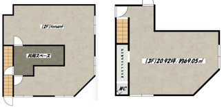 【間取り】 | Land島之内Ⅱ | Land島之内Ⅱ　間取り