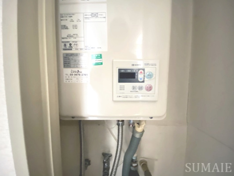 コーワエメラルドマンションの設備|給湯パネル。