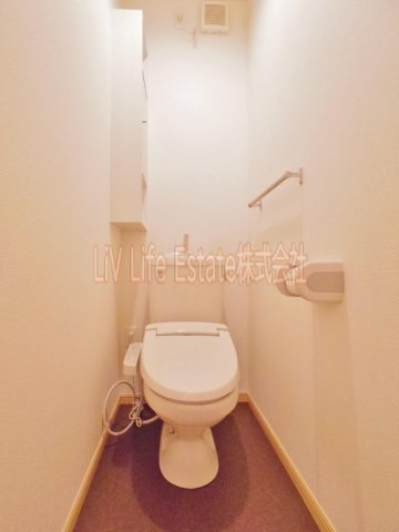 東村山市廻田町１丁目のアパートのトイレ