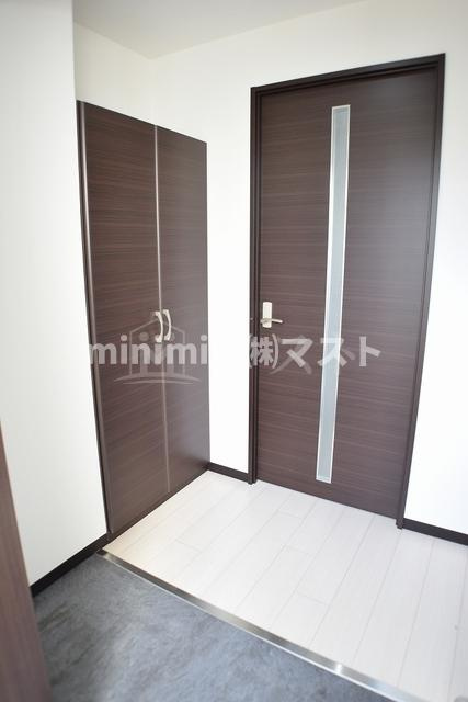 レグルス阿倍野の玄関