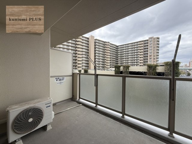 セントプレイス大阪ウィスタリアコートのバルコニー