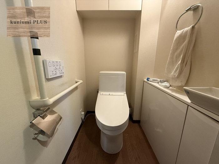 セントプレイス大阪ウィスタリアコートのトイレ