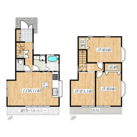 ディアコートの間取り|間取りです☆