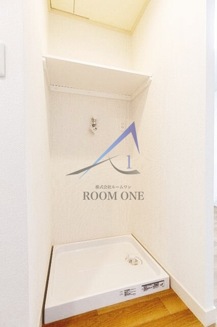 マルセンビルの設備|洗濯機置き場です。