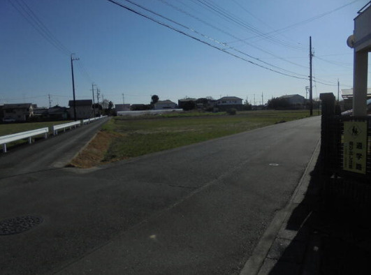 売土地　中央区河輪町の外観