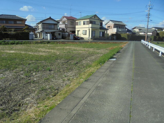 売土地　中央区河輪町の外観