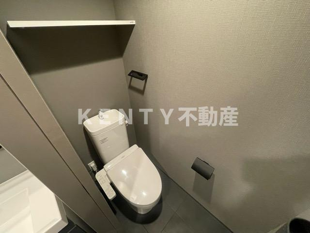 【トイレ】 | ザ・ライオンズフォーシア蒲田 | 落ち着いたトイレです