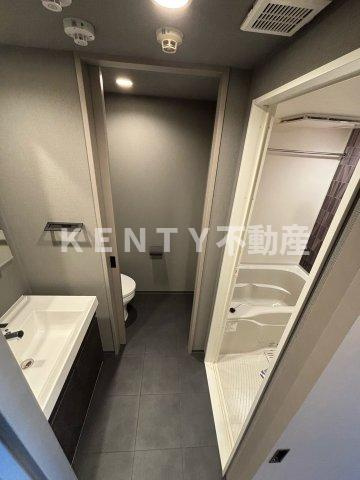【洗面所】 | ザ・ライオンズフォーシア蒲田 | スペースが確保できる洗面所です
