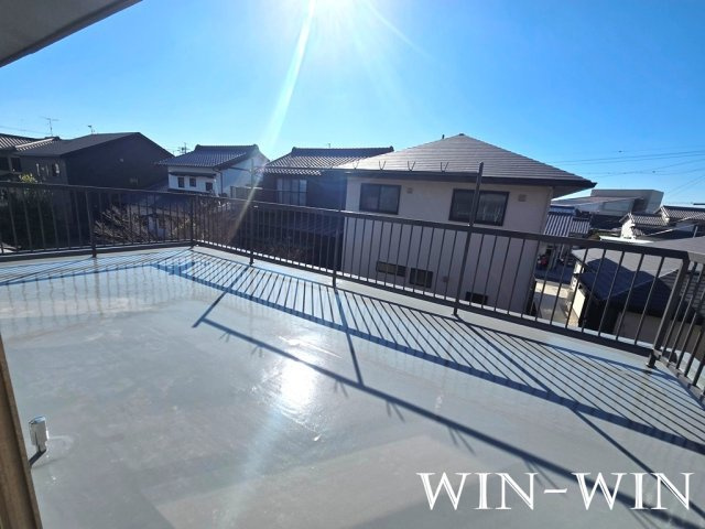 草間町戸建のバルコニー