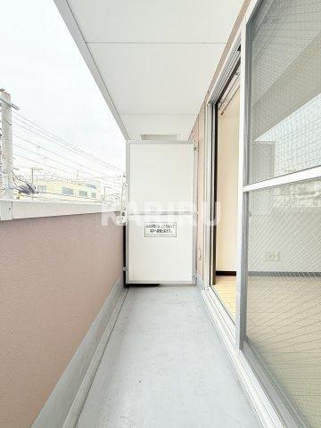 グランパシフィック鶴橋 のバルコニー