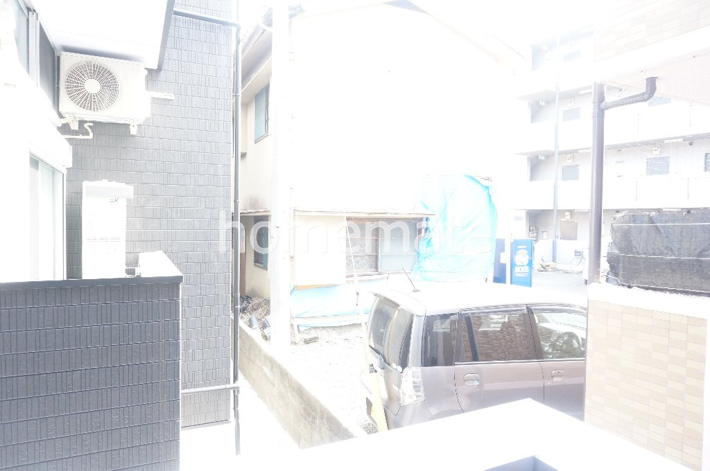 熊本市中央区黒髪１丁目のアパートの展望