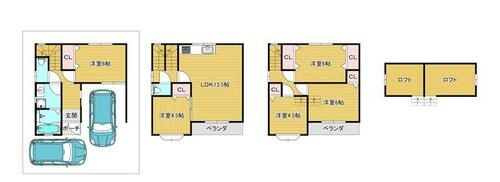 高瀬町１丁目　中古一戸建ての間取り|間取り図はいかがですか？ご希望を叶える間取りですか？リビングの広さは？水回りの位置は？カウンターキッチン？など色々な情報が集約されています。弊社ではリフォームなどのご相談も承っております。