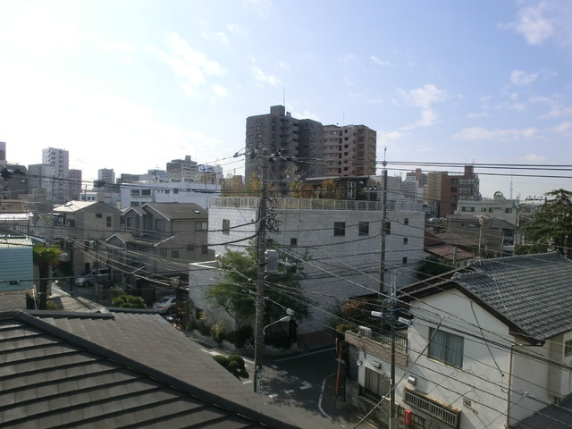 コーワエメラルドマンションの展望|バルコニーからの景色です。