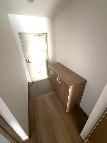 メゾンマツモトの玄関