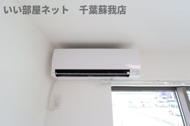 (仮称)ジーメゾン千葉村田町エベッラの設備|エアコン