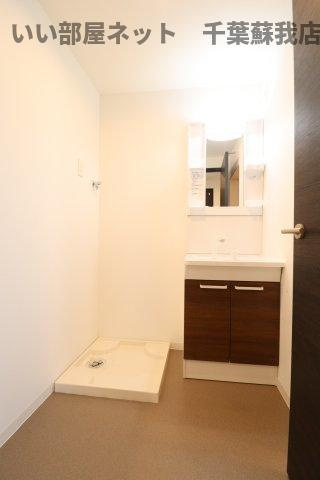 (仮称)ジーメゾン千葉村田町エベッラの洗面所|洗面所です