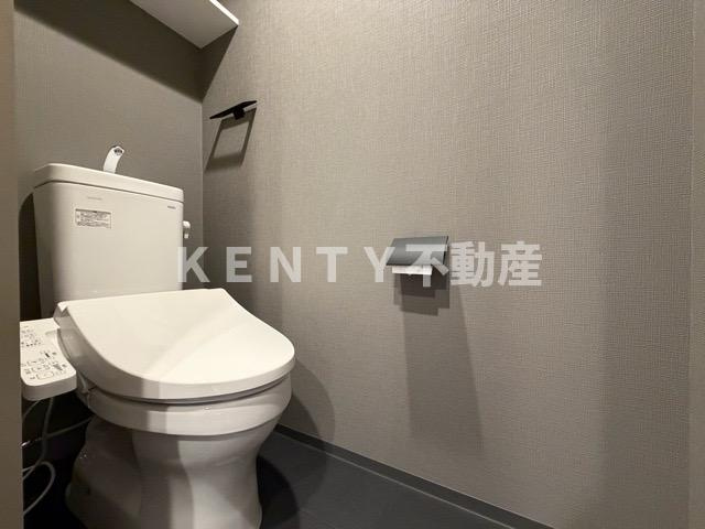 【トイレ】 | ザ・ライオンズフォーシア蒲田 | 落ち着いたトイレです