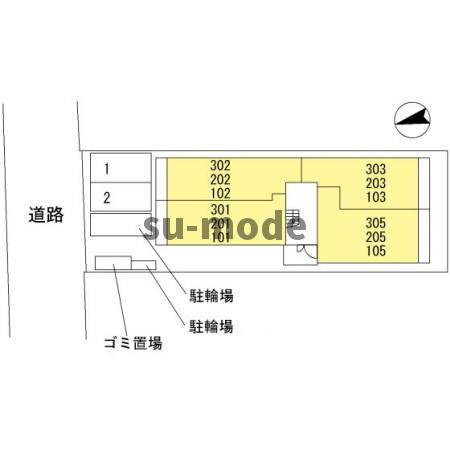 メディオいばらきの地図