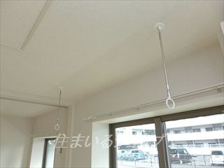 広島市安佐北区深川１丁目の賃貸マンションのその他|室内物干し