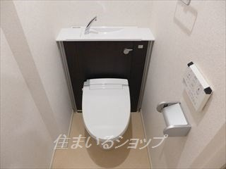 広島市安佐北区深川１丁目の賃貸マンションのトイレ|シャワートイレ