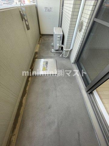 エスレジデンス谷町九丁目のバルコニー