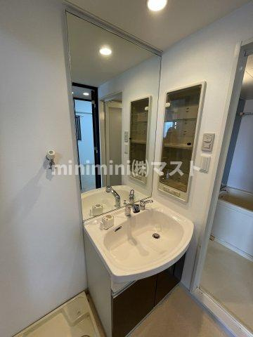 エスレジデンス谷町九丁目の洗面所