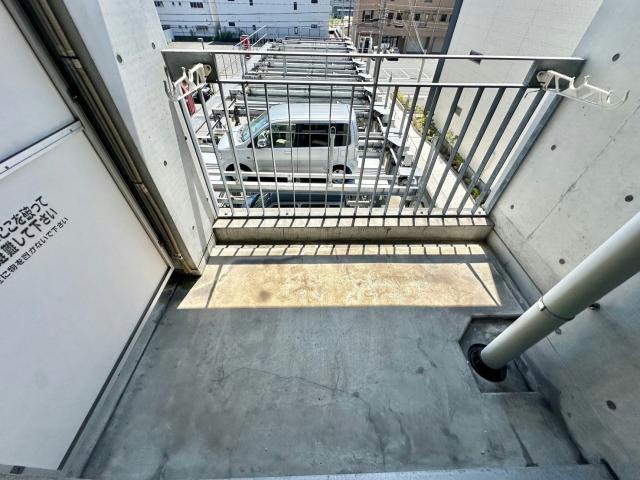 アーバンフラッツKのバルコニー